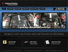 Tablet Screenshot of mrvaleting.co.uk